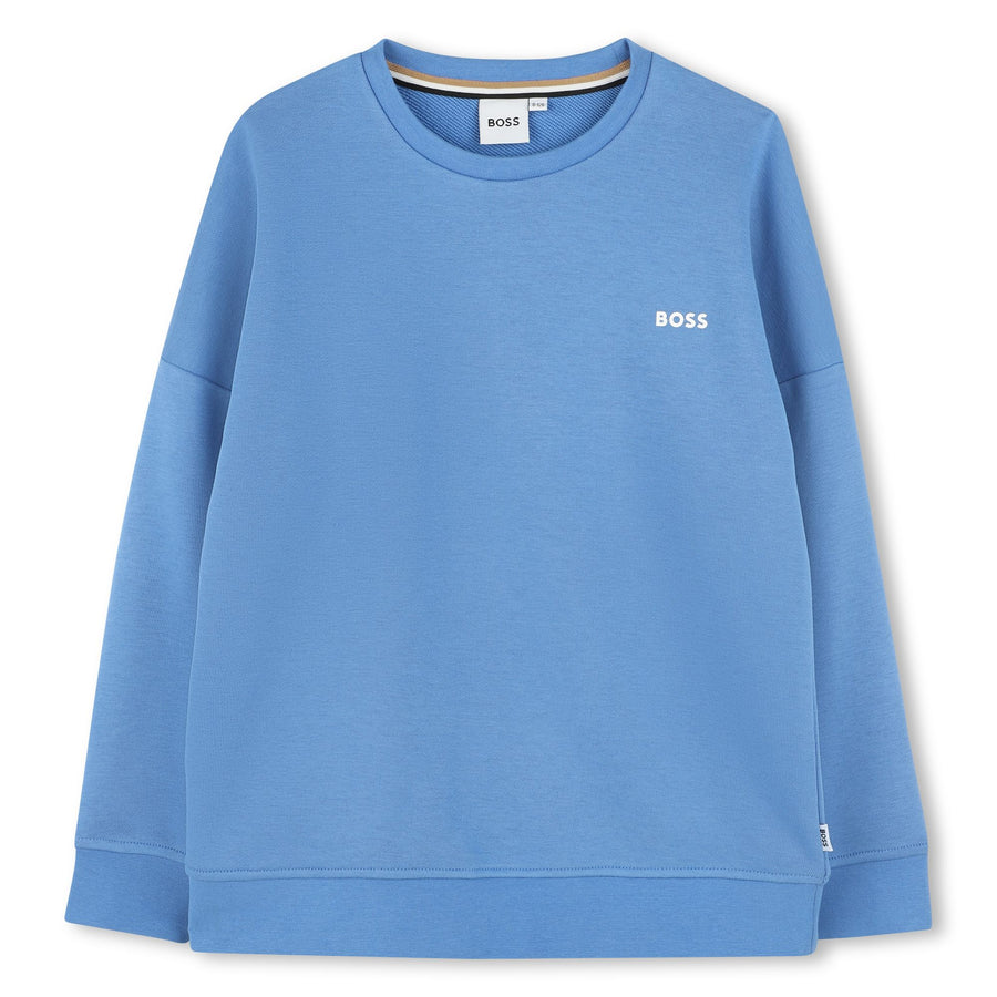 SWEATSHIRT NAVY BOSS