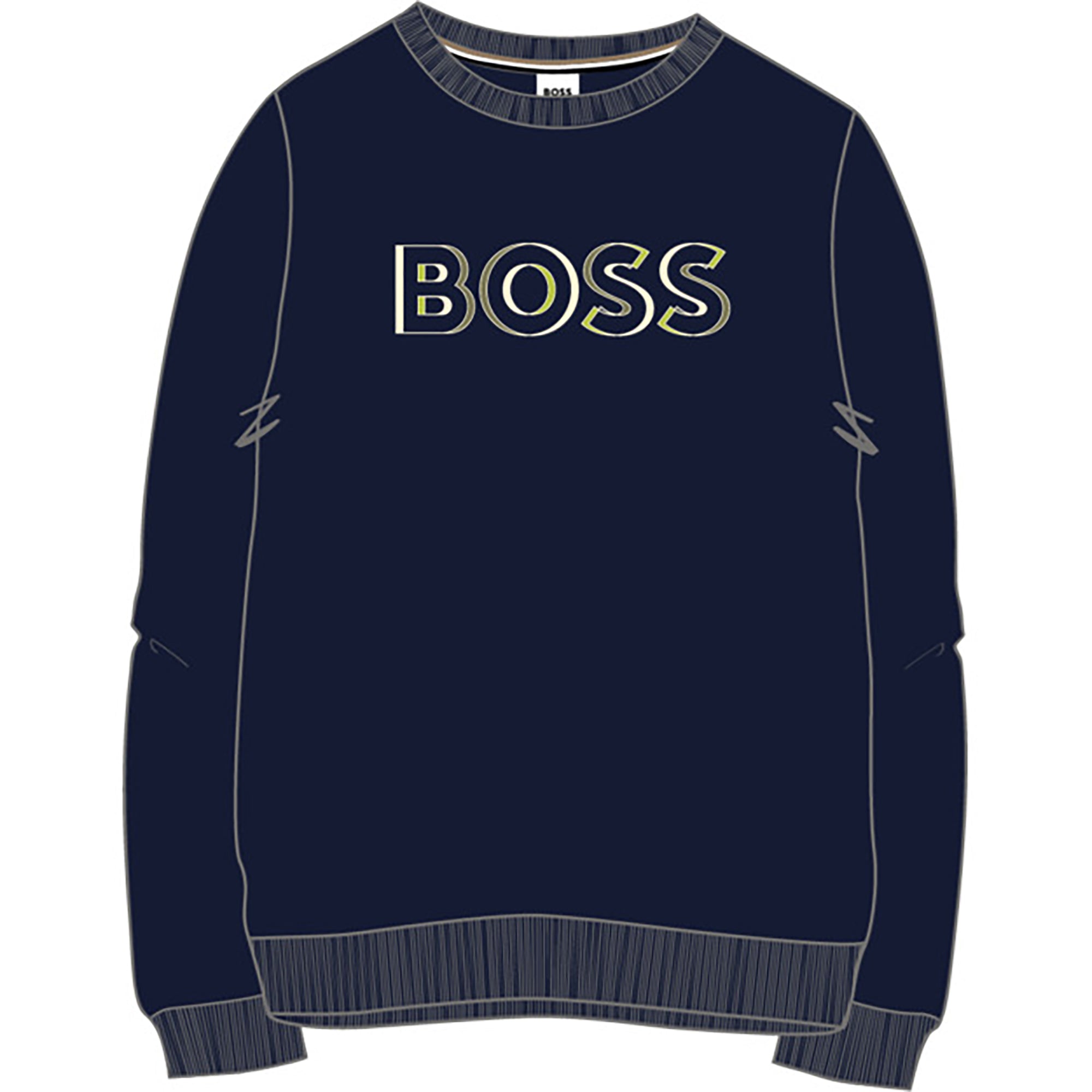SWEATSHIRT BOSS NAVY