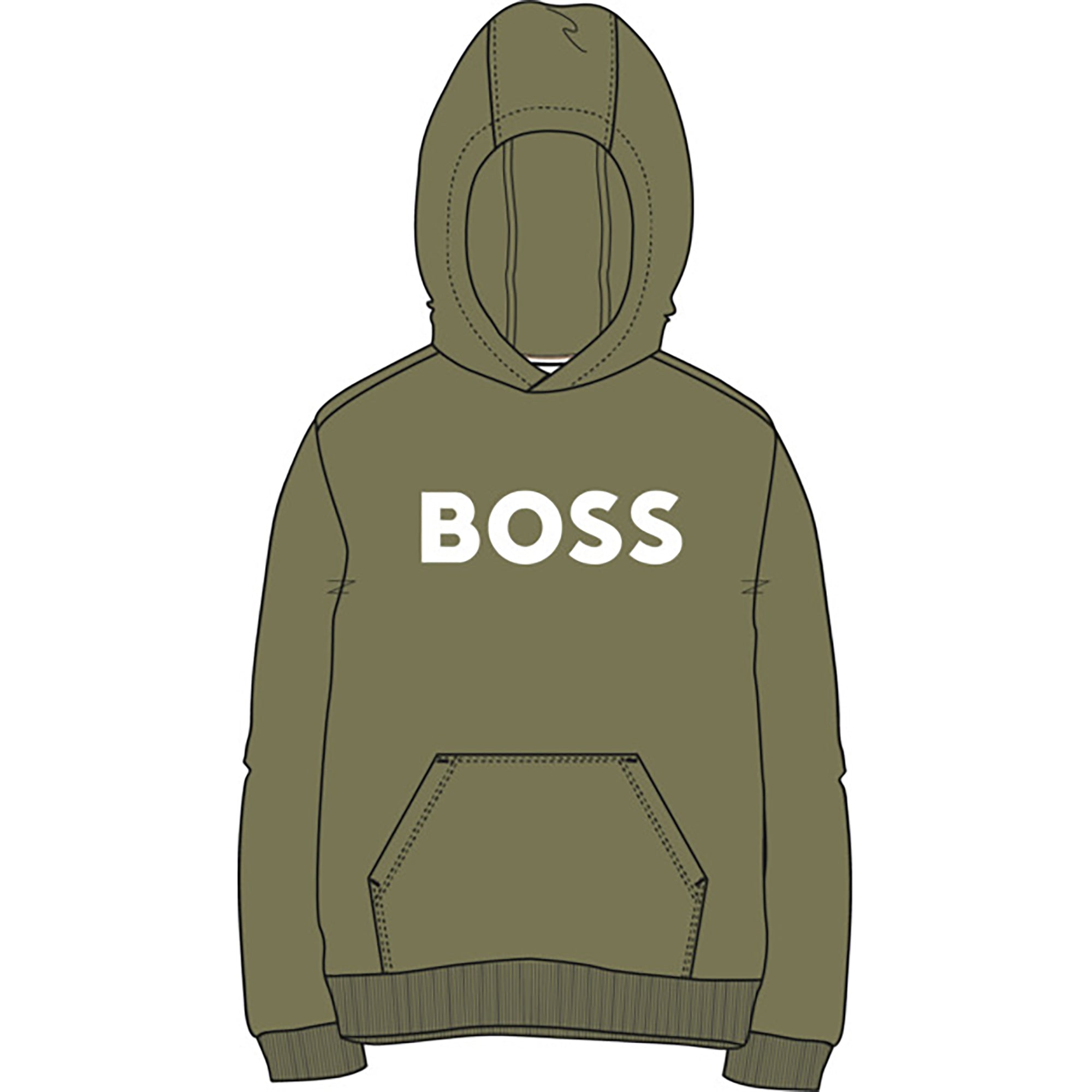 BOSS HOODED SWEATSHIRT BOSS