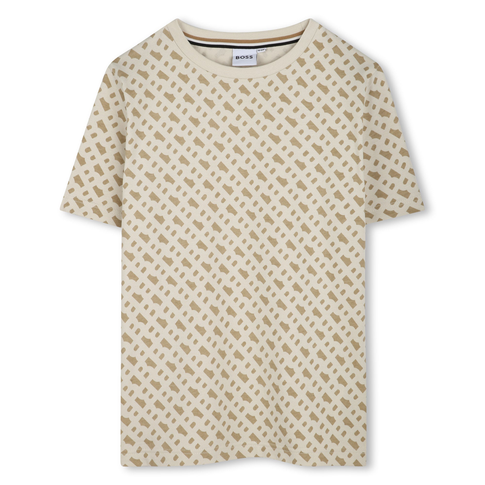 BOSS SHORT SLEEVES TEE-SHIRT SAND BOSS