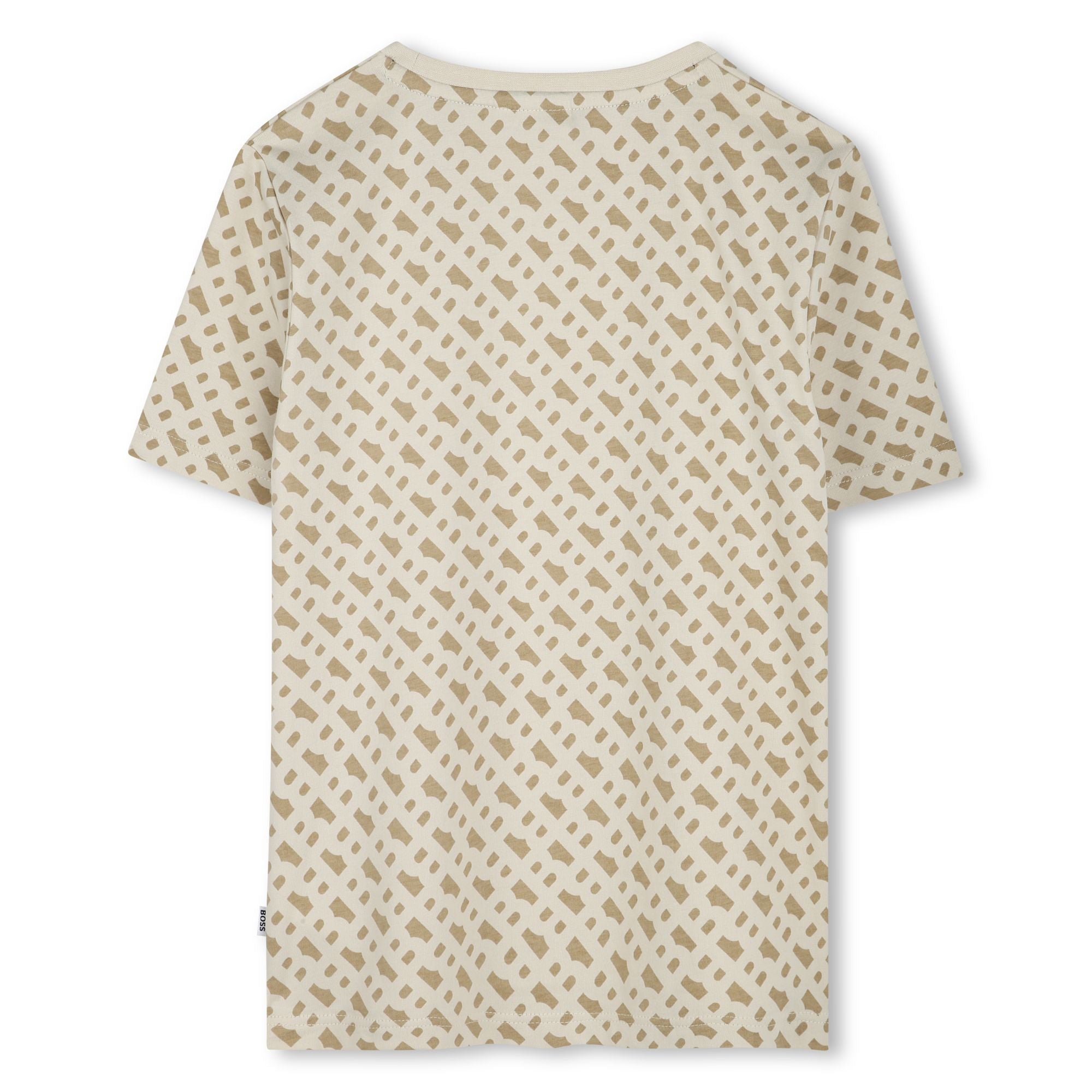 BOSS SHORT SLEEVES TEE-SHIRT SAND BOSS