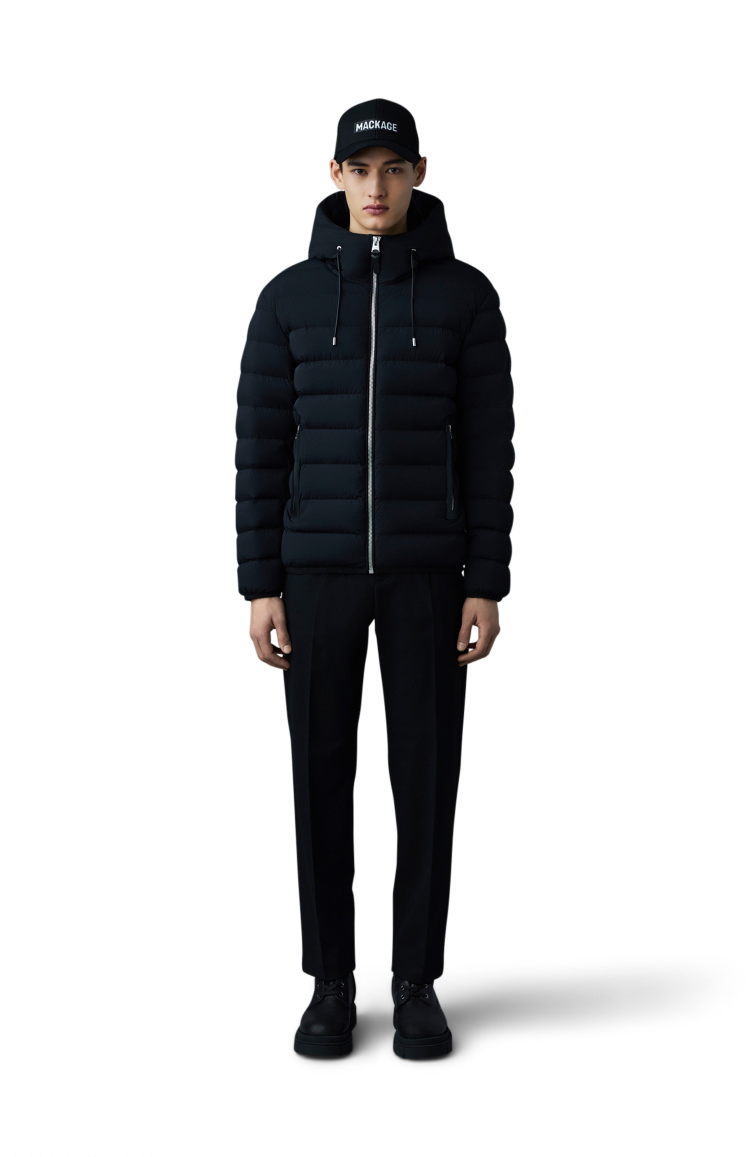 JACK-Z Agile-360 stretch light down jacket with hood