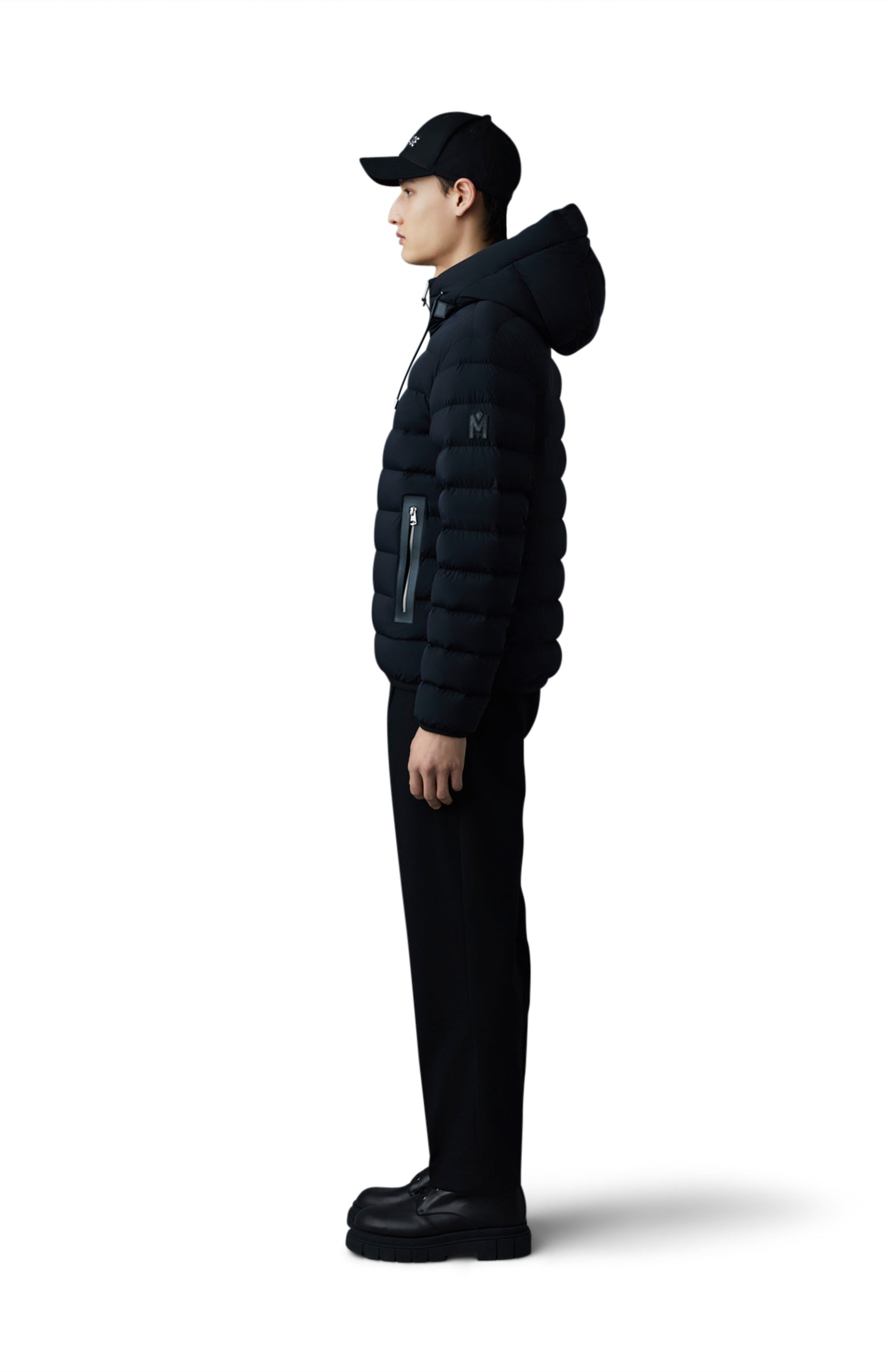 JACK-Z Agile-360 stretch light down jacket with hood