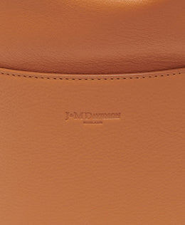 J&M Davidson Bicolour Medium Voyage Tote Bag in Marron Nubuck