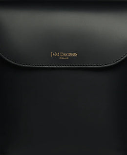 J&M Davidson Big Twist Bag in Black Smooth Calf Leather