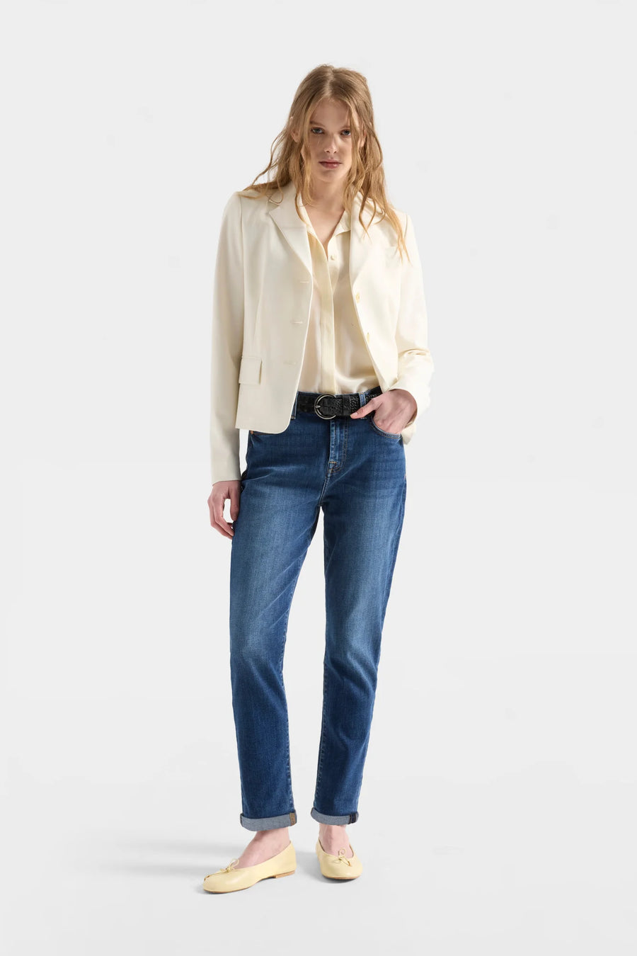 7 For All Mankind Josefina Mid-Rise Boyfriend Jeans