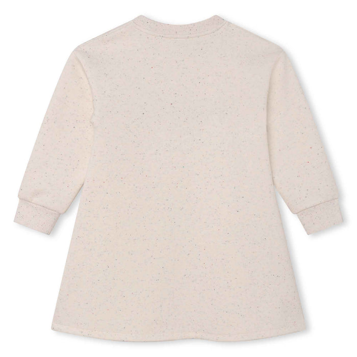 KENZO KIDS Ivory Logo Sweatshirt Dress