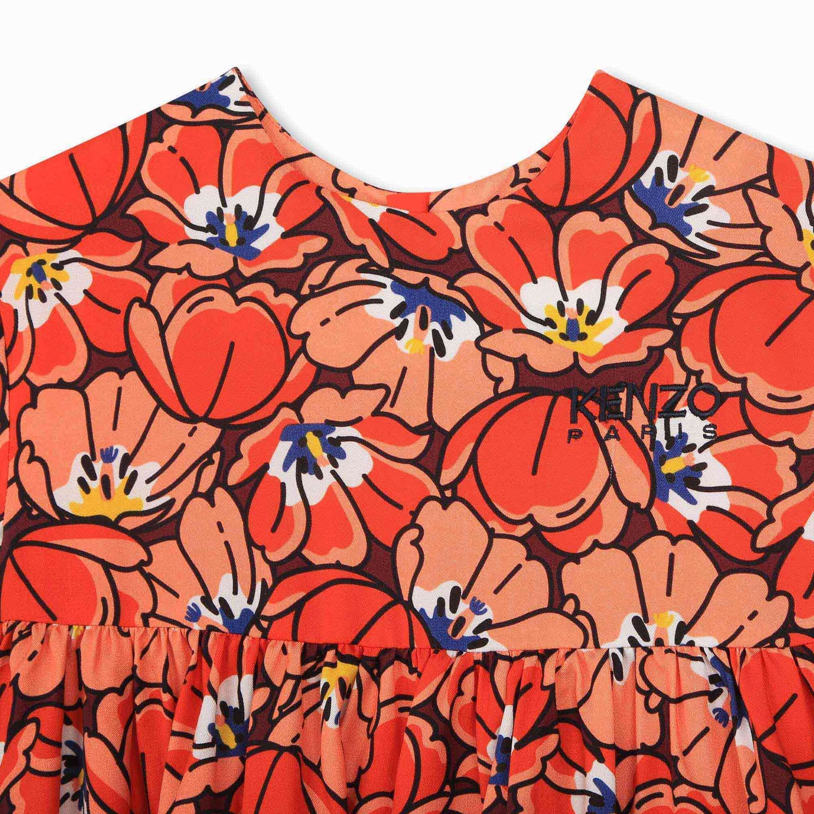 KENZO KIDS Floral Print Dress