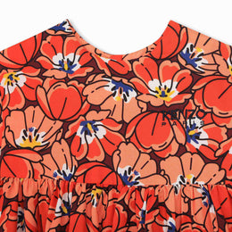 KENZO KIDS Floral Print Dress