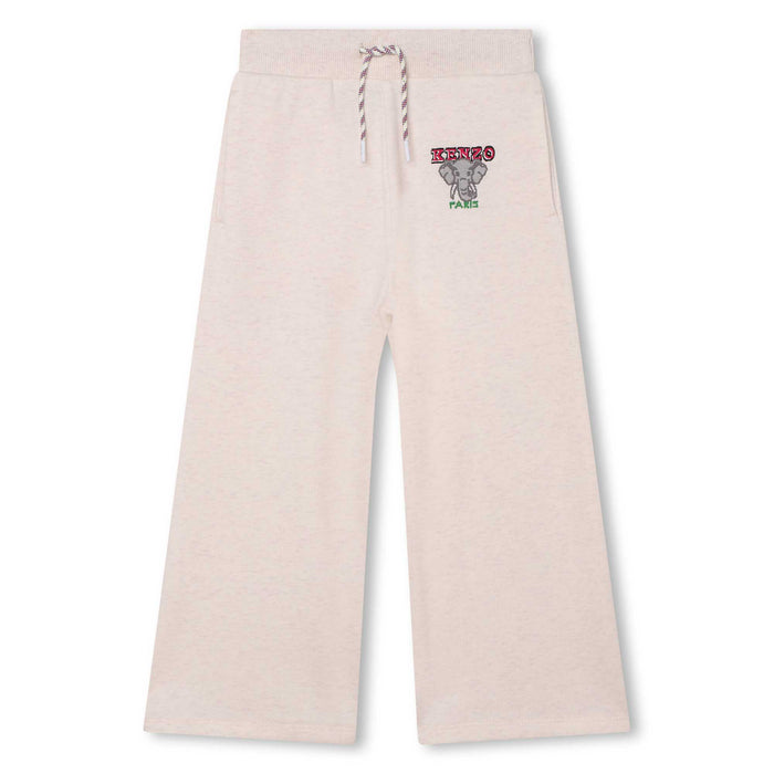 Kenzo Kids Logo-embroidered Cotton Track Pants