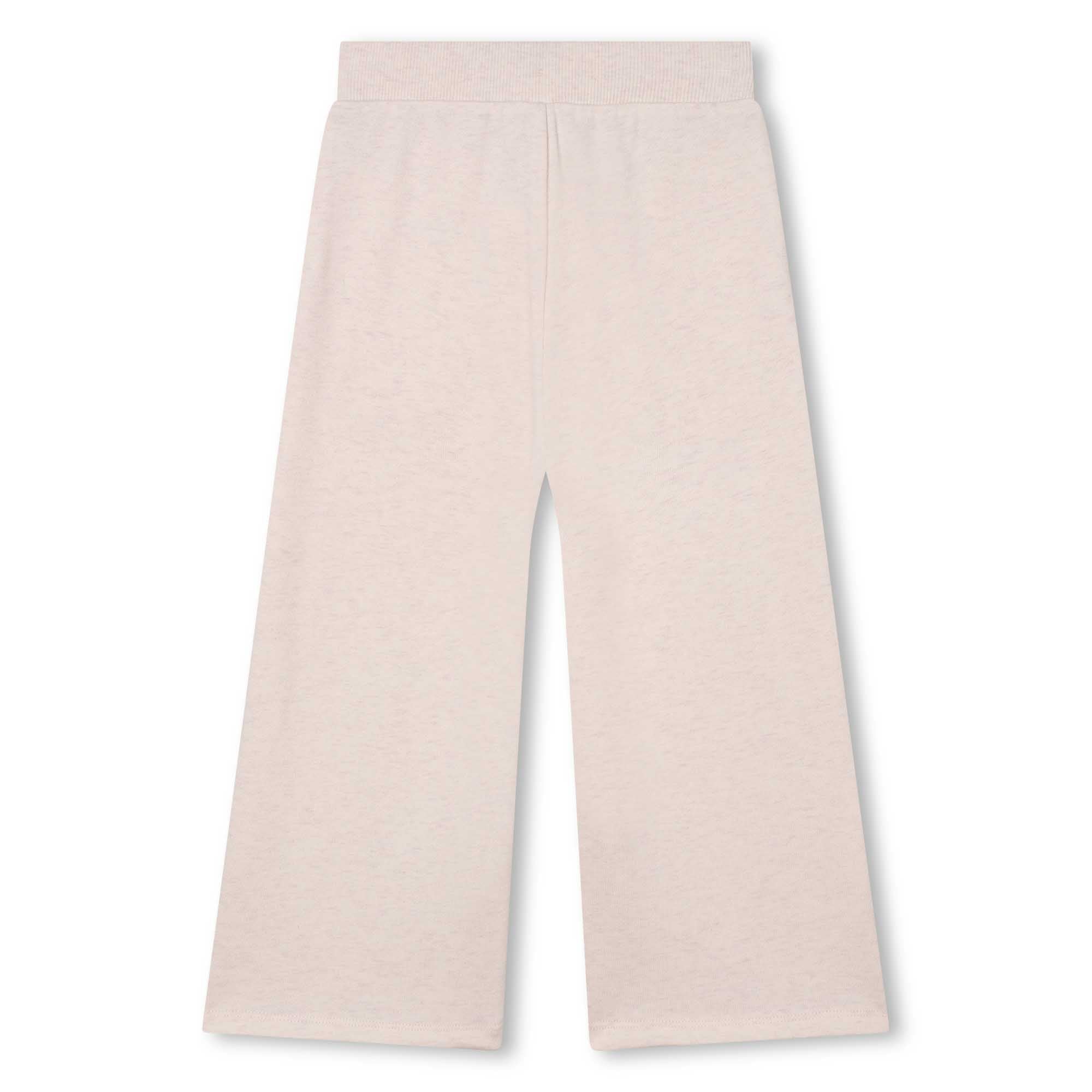 Kenzo Kenzo Kids Logo-embroidered Cotton Track Pants