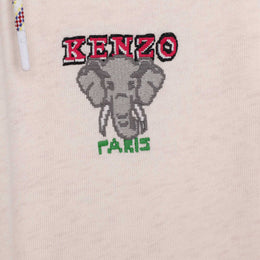 Kenzo Kids Logo-embroidered Cotton Track Pants