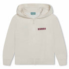 KENZO KIDS Ivory Zip-Up Hoodie
