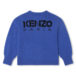 Kenzo Kids Poppy Flower Knit Jumper