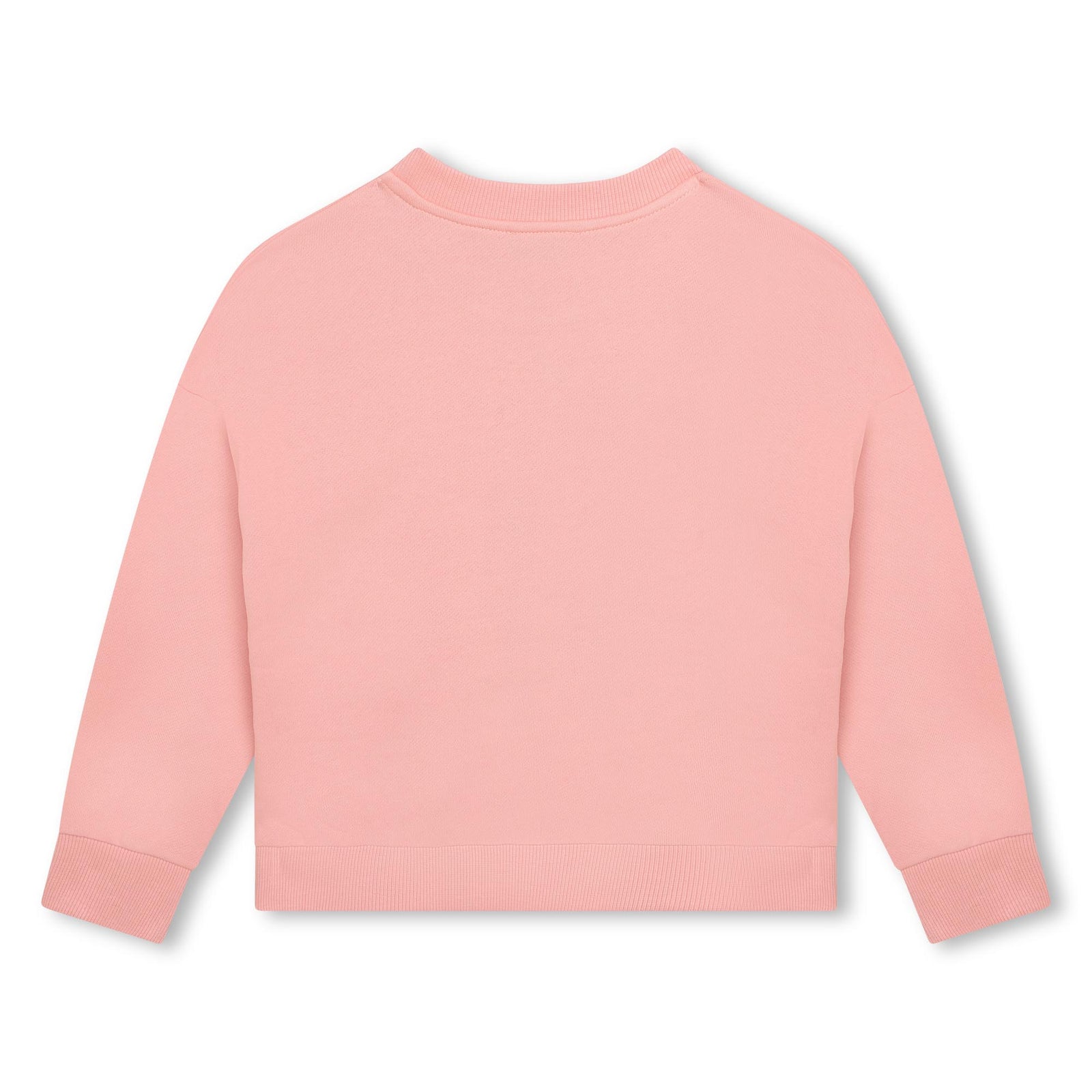 Kenzo Kids Pink Logo Print Sweatshirt