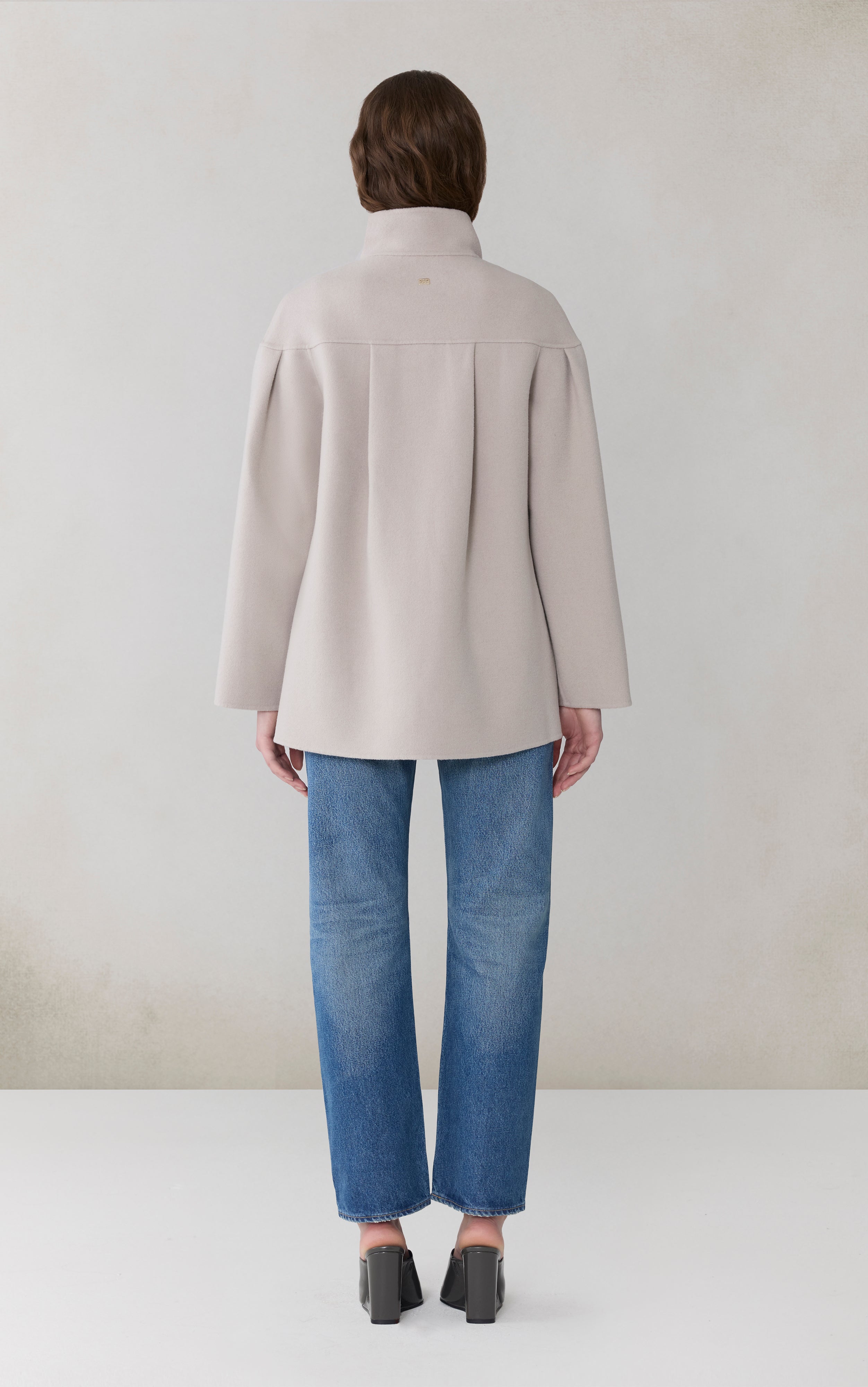 Soia & Kyo KIERRA Cape Jacket in Double-Face Wool