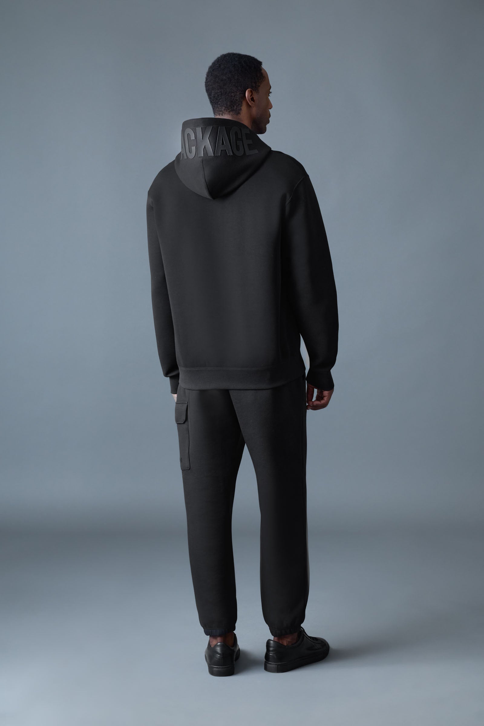 Mackage KOLTON Double-Face Jersey Logo Hoodie