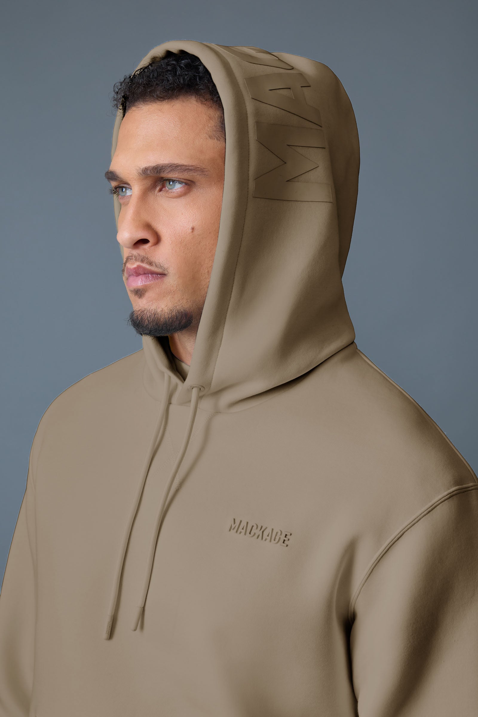 Mackage KOLTON Double-Face Jersey Logo Hoodie
