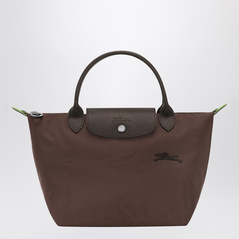 Longchamp Mocha-coloured S Le Pliage Green Bag