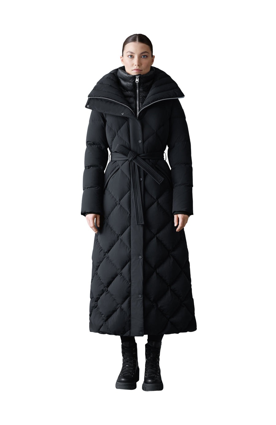 Mackage LAURELLA 2-in-1 Light Down Belted Coat