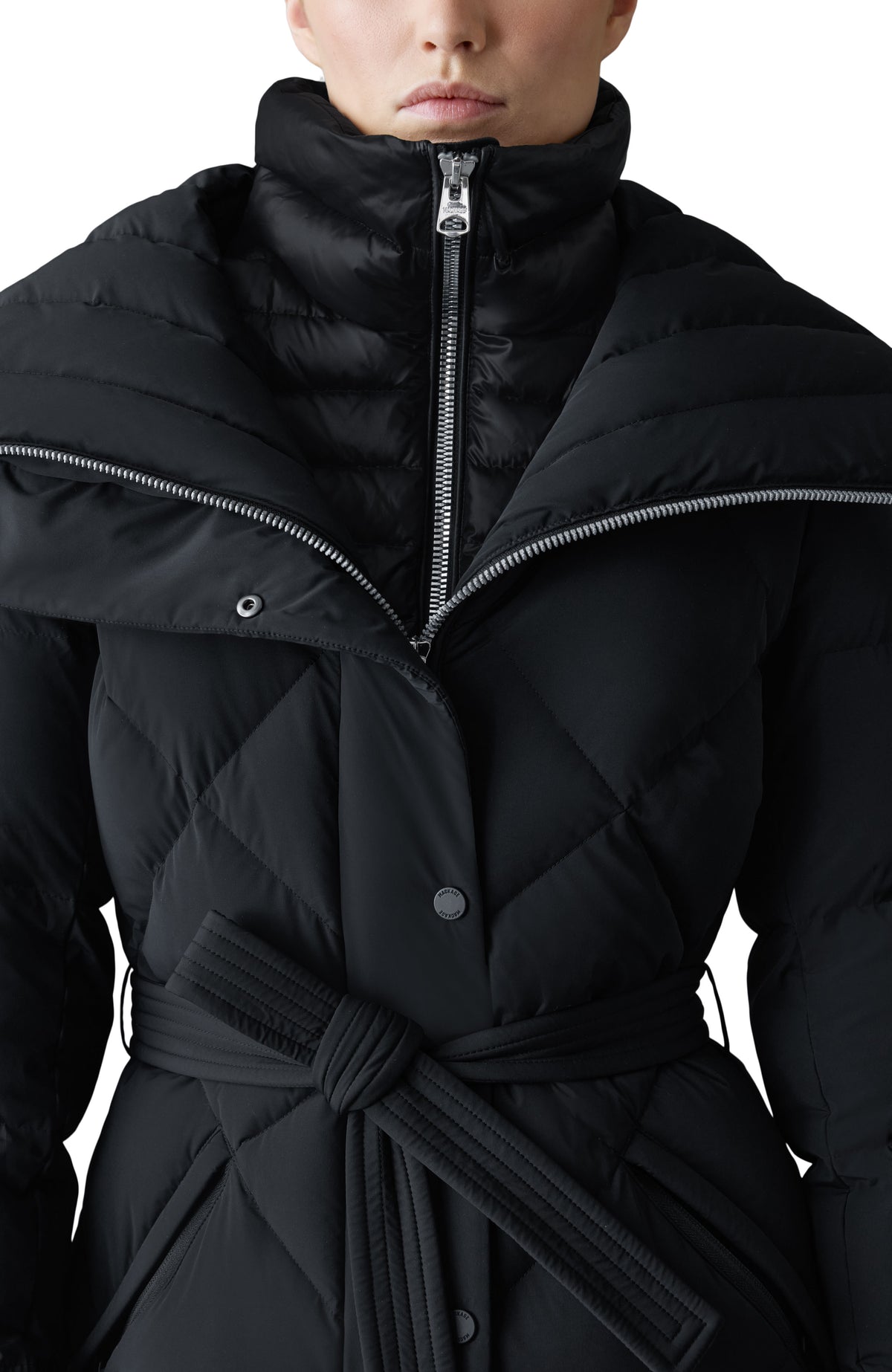 Mackage LAURELLA 2-in-1 Light Down Belted Coat