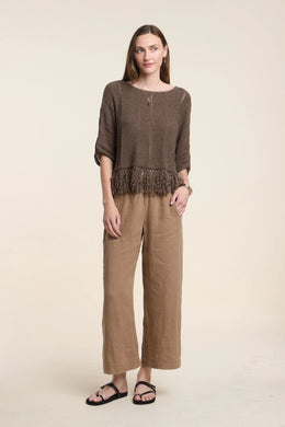 Lola Lightweight Linen Woven Pant