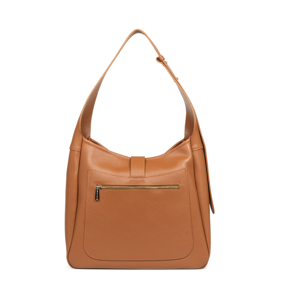 Large bucket bag – CAMEL