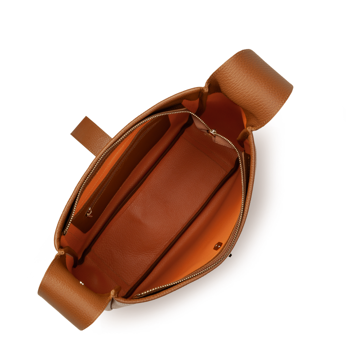 Large bucket bag – CAMEL