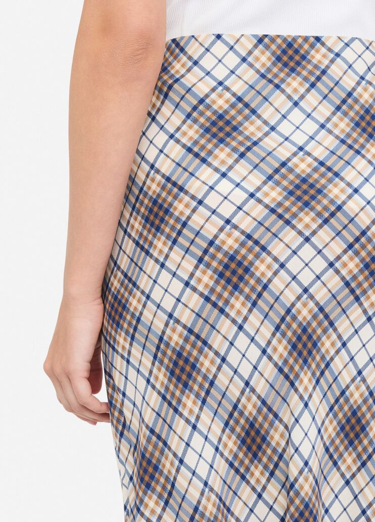 Liu Jo Milano Checked Midi Skirt