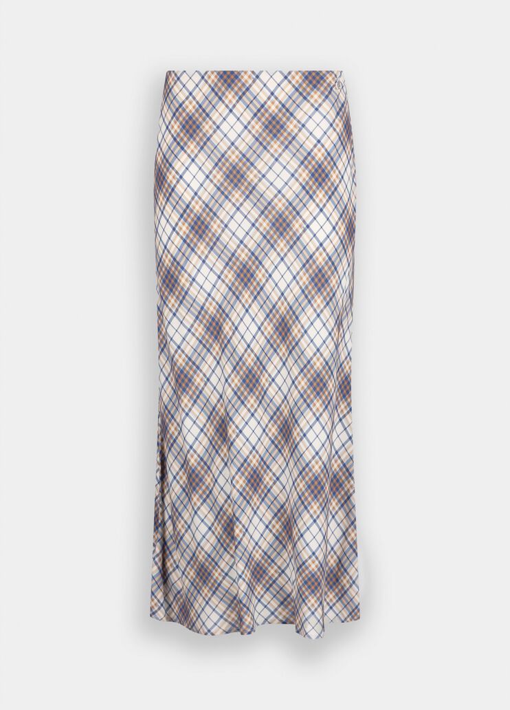 Liu Jo Milano Checked Midi Skirt