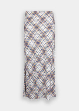 Liu Jo Milano Checked Midi Skirt