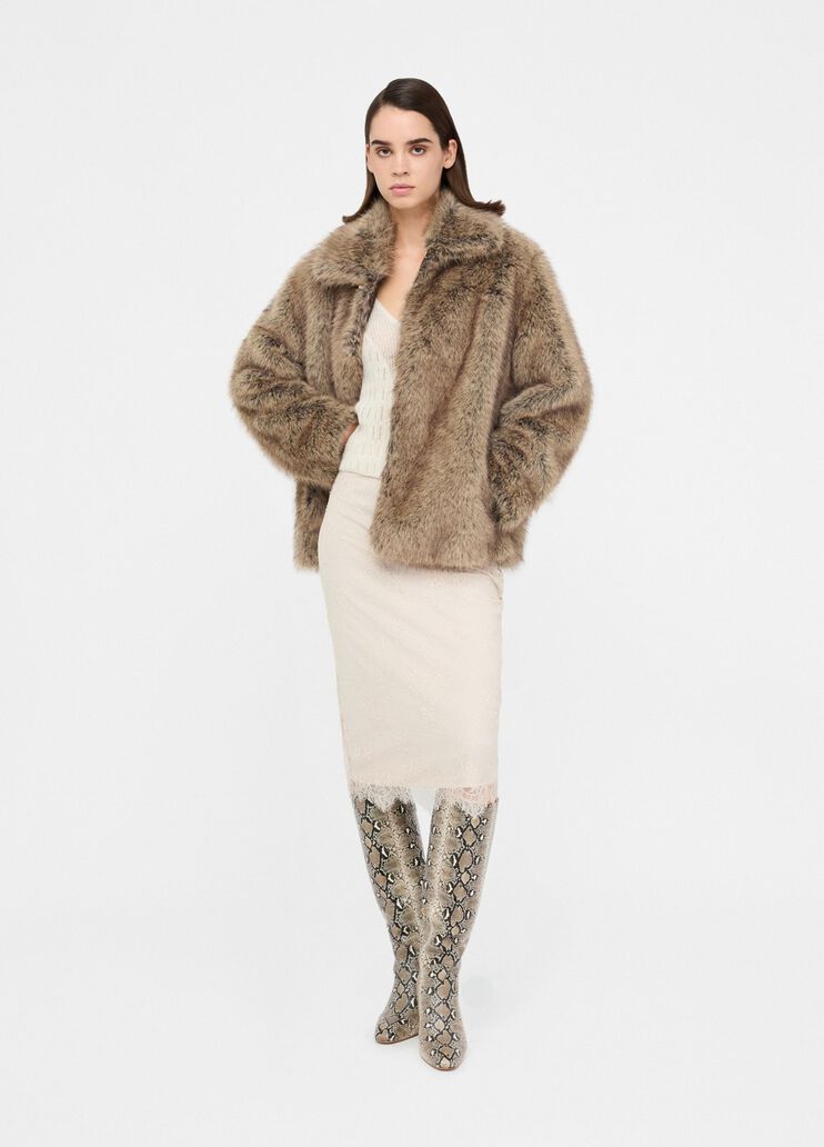 Liu Jo Milano Faux Fur Jacket