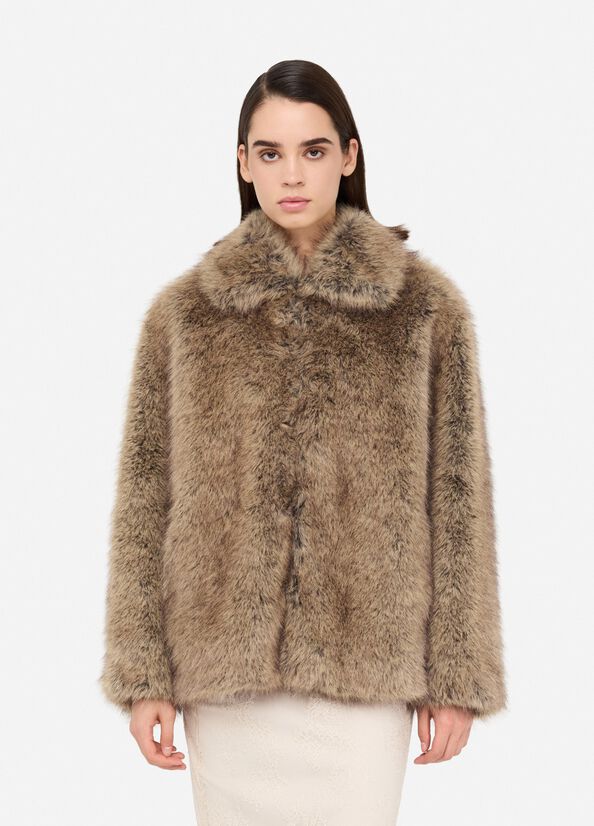 Liu Jo Milano Faux Fur Jacket