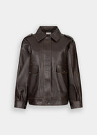 Liu Jo Milano Utility Style Brown Coated Jacket
