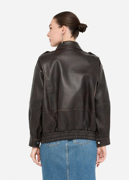 Liu Jo Milano Utility Style Brown Coated Jacket