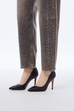Liu Jo Milano Women’s Boyfriend Jeans in Stonewash Denim with Glitter Detail