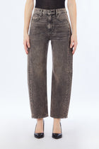 Liu Jo Milano Women’s Boyfriend Jeans in Stonewash Denim with Glitter Detail