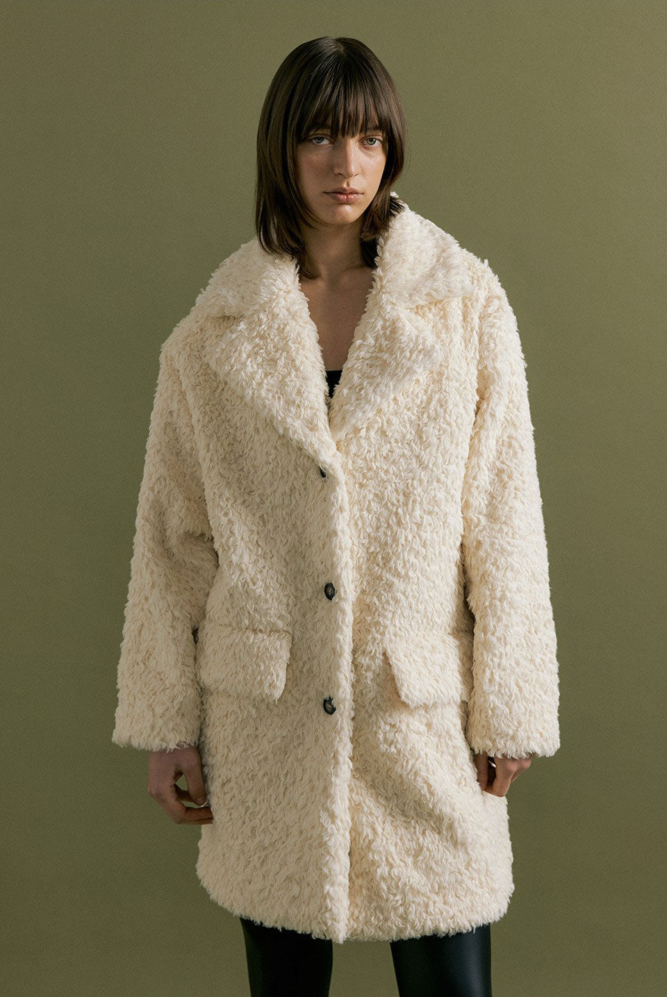 MANI COCOON HALF COAT