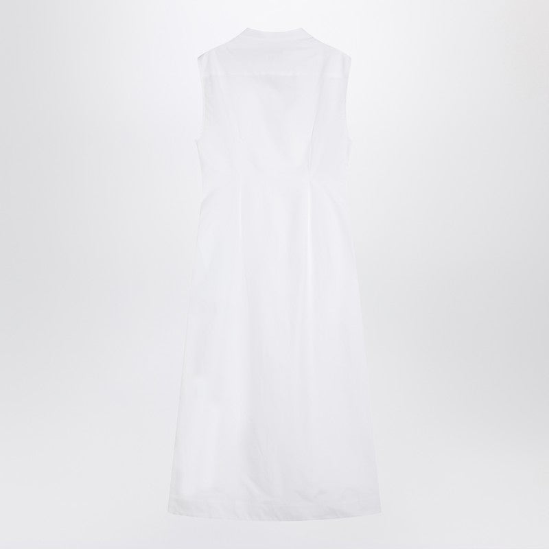 Loulou Studio White shirt dress in cotton
