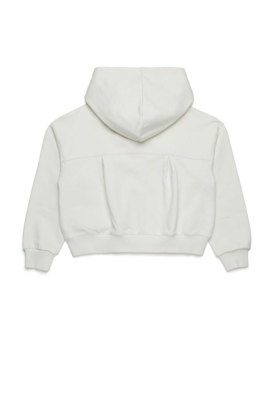 MAX&Co. Lily White Cotton Zip Hoodie