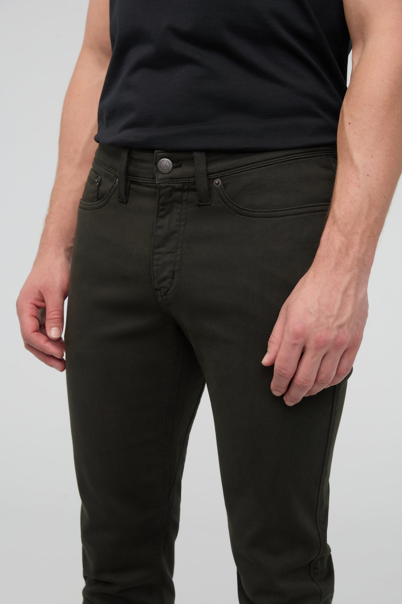 DU/ER No Sweat Relaxed Taper - Evergreen