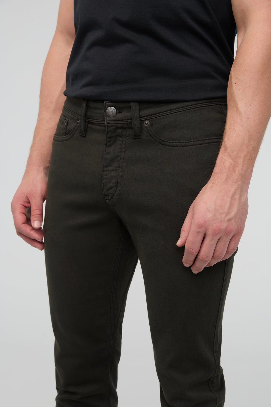 DU/ER No Sweat Relaxed Taper - Evergreen