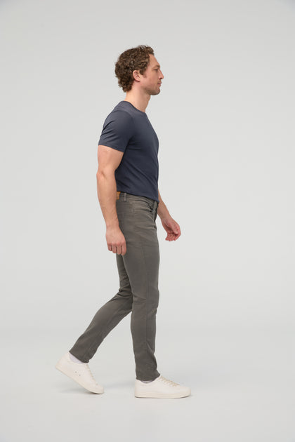 DU/ER No Sweat Slim - Gull