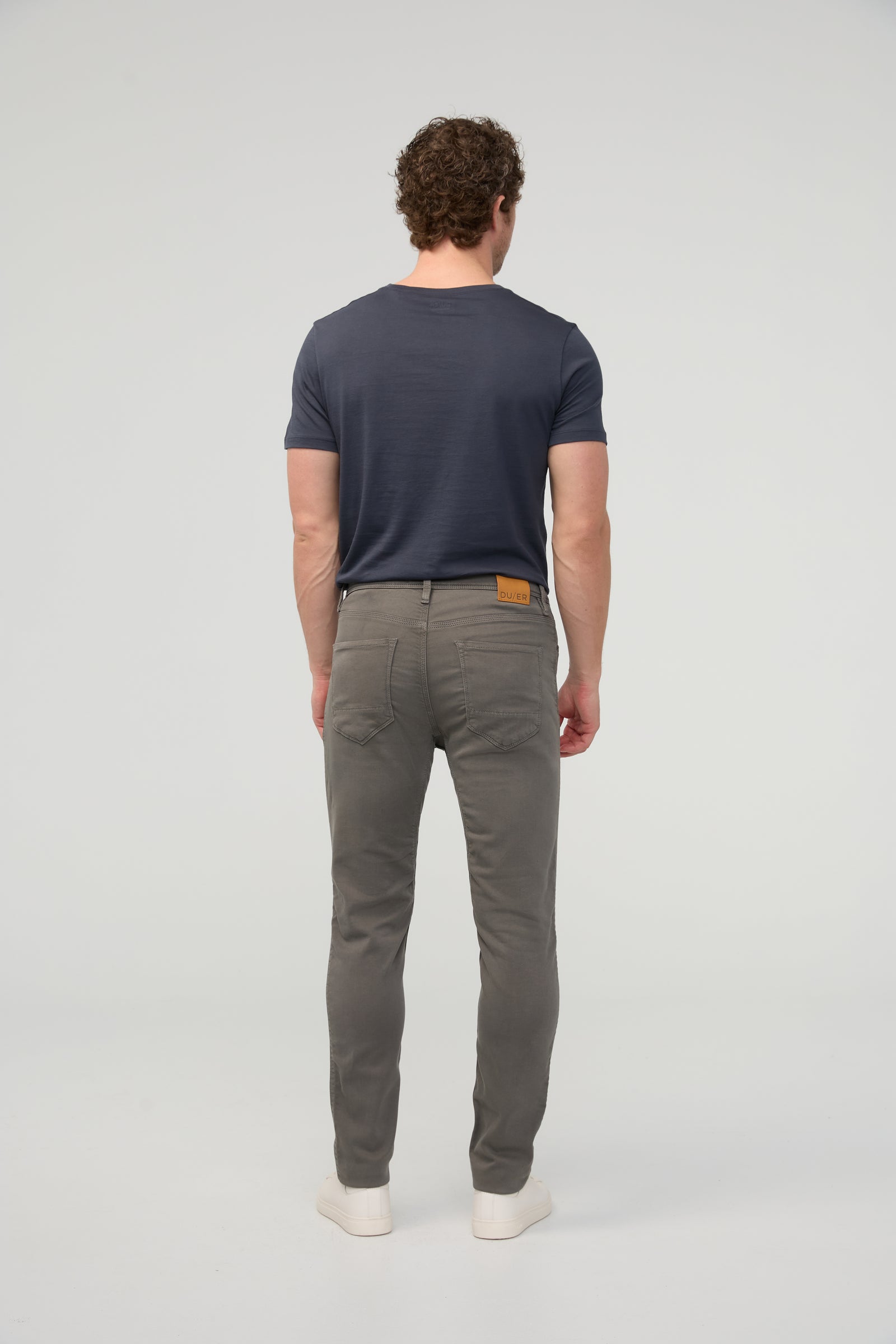 DU/ER No Sweat Slim - Gull