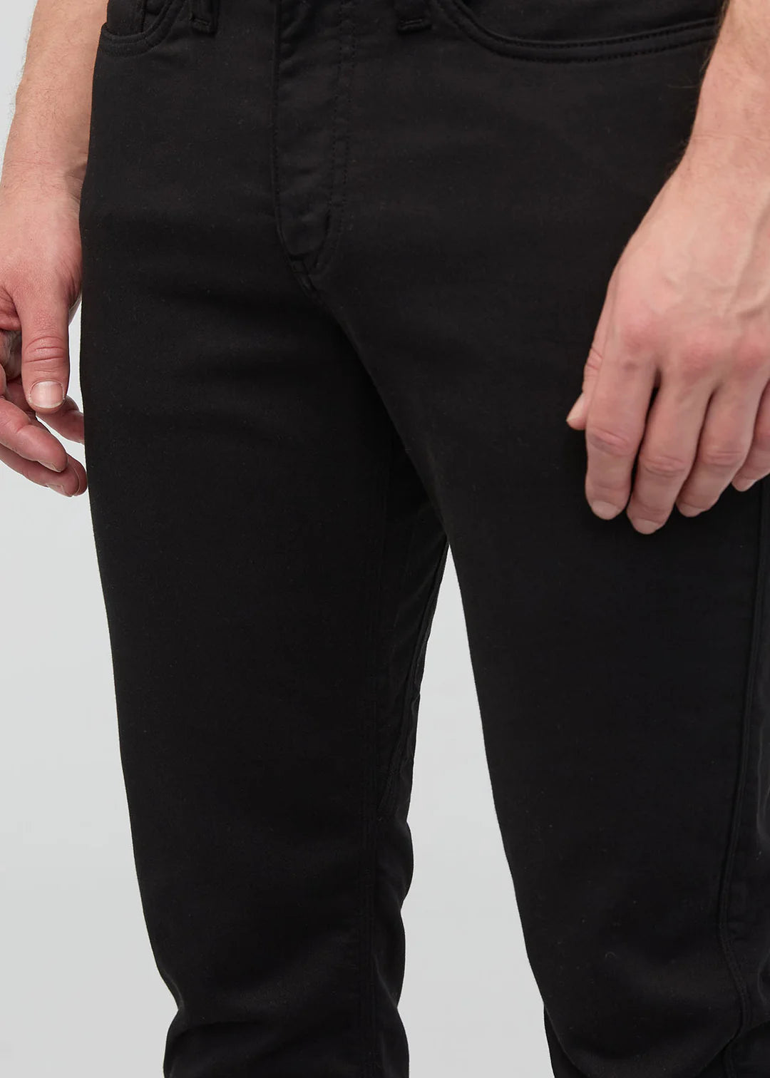 DU/ER No Sweat Slim Straight - Black