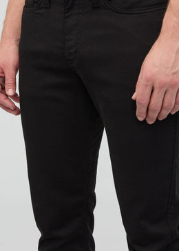 DU/ER No Sweat Slim Straight - Black