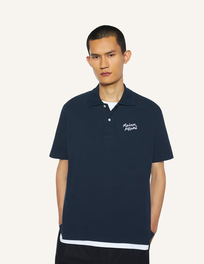 Maison Kitsune Handwriting Comfort Polo