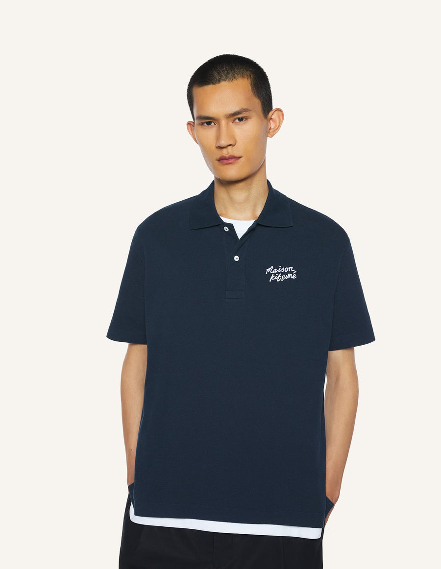 Maison Kitsune Handwriting Comfort Polo