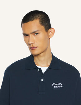 Maison Kitsune Handwriting Comfort Polo