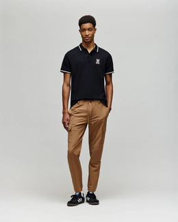 Psycho Bunny Mens wade pique polo